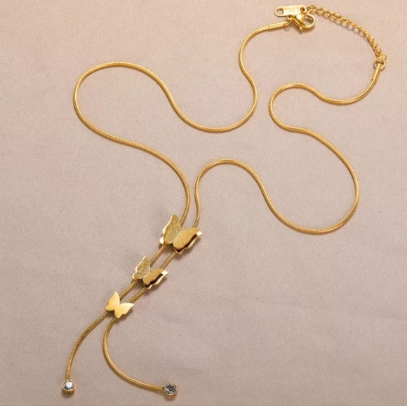 Butterfly Bolo Tie - Picture 5 of 5